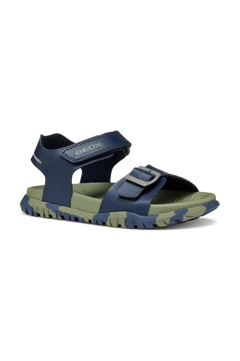 Geox sandale copii FUSBETTO culoarea verde, J35HMA.00054