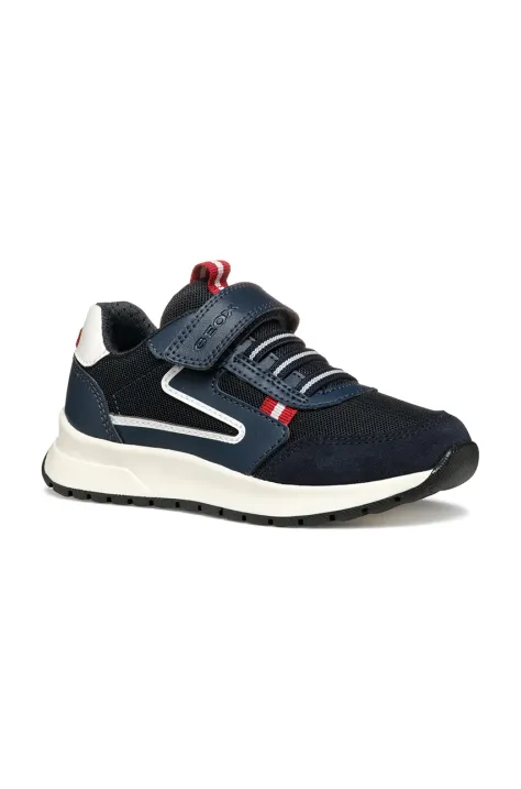 Geox scarpe da ginnastica per bambini BRIEZEE colore blu navy J36GMA.01454