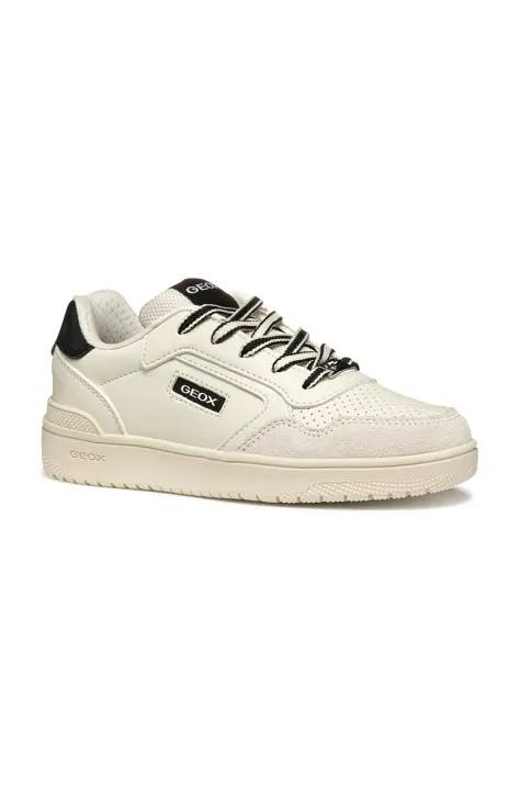 Geox sneakers pentru copii WASHIBA culoarea alb, J55LQD.05422