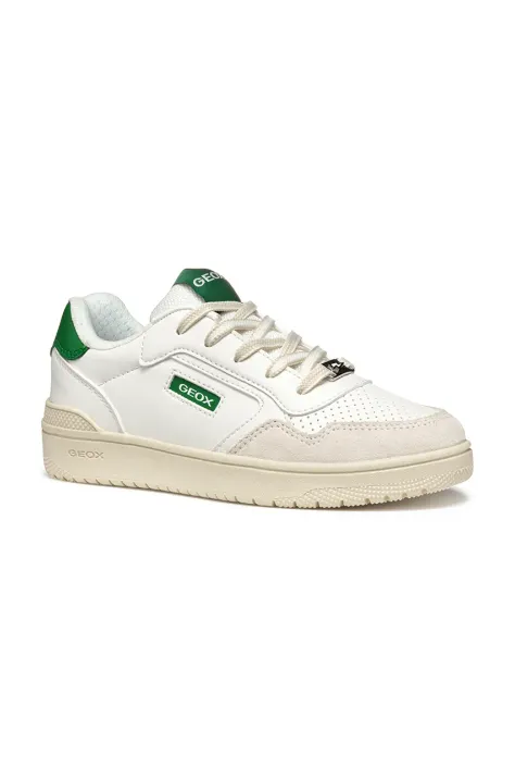 Geox sneakers pentru copii WASHIBA culoarea verde, J55LQD.05422