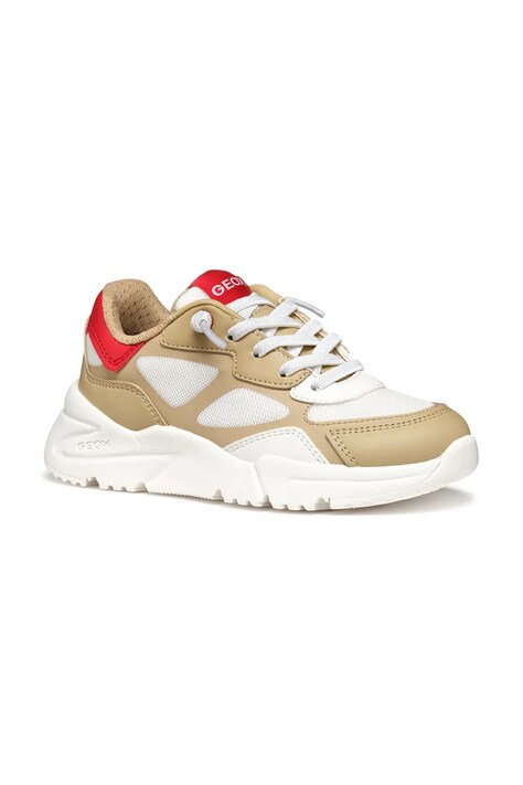 Geox sneakers pentru copii LOFTUS culoarea bej, J55MQE.01454