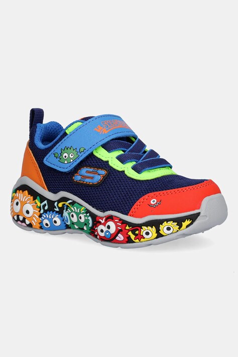 Skechers sneakersy dziecięce PLAY SCENE kolor granatowy 407312N