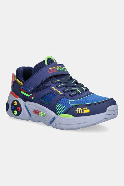 Skechers sneakers pentru copii GAMETRONIX 2.0 culoarea albastru marin, 402270L