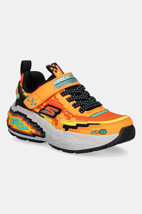 Skechers sneakersy dziecięce MEGA-CRAFT 4K kolor pomarańczowy 402160L