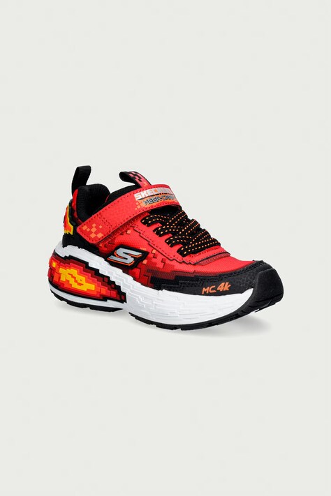 Skechers MEGA-CRAFT 4K sneakers παιδικά κόκκινα 402160L