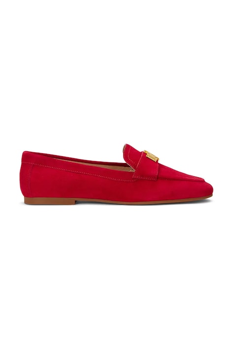 Lauren Ralph Lauren мокасины для женщин из замши Averi III красные 802946809006