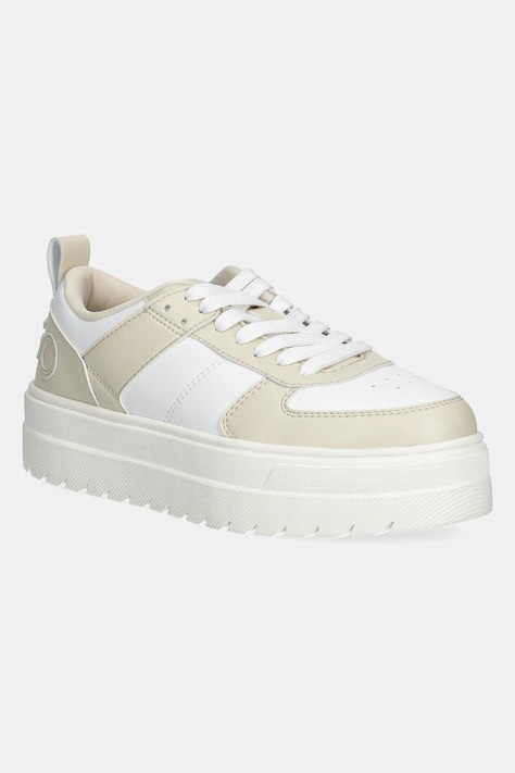 HUGO sneakersy Lyssa kolor beżowy 50536310