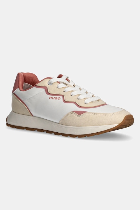 HUGO sneakersy Icelin kolor beżowy 50536320