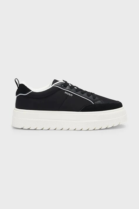 HUGO sneakers Lyssa culoarea negru, 50536343