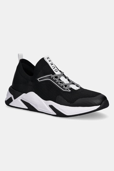 Guess pantofi GAXTIN femei, culoarea negru, FLPGAX FAB12