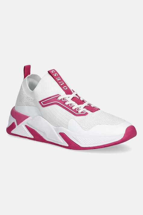 Tenisky Guess GAXTIN bílá barva, FLPGAX FAB12