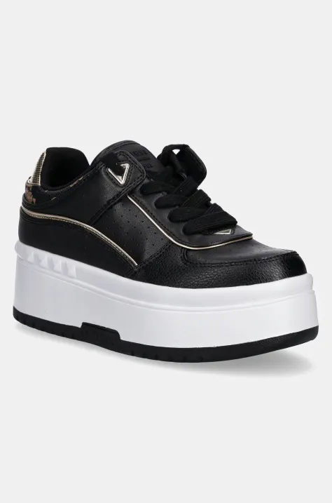 Guess sneakersy RIDGEE damskie kolor czarny FLPRID ELE12