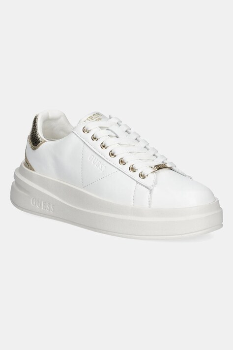 Guess sneakers ELBINA culoarea alb, FLTELB LEM12