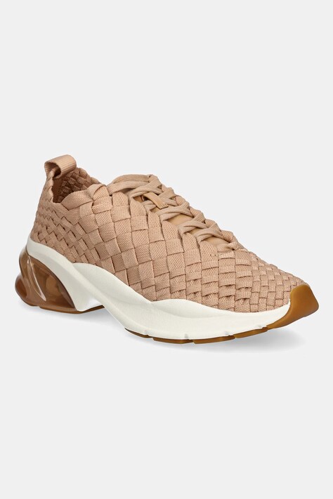 Tenisky Tory Burch Good Luck Woven Trainer béžová barva, 159962-650