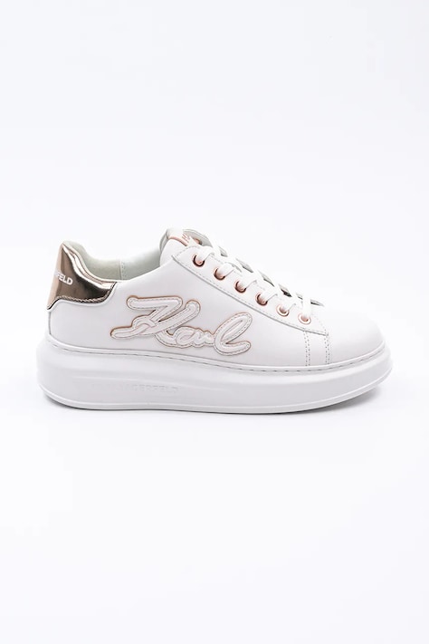 Karl Lagerfeld sneakersy skórzane KAPRI kolor biały KL62511A