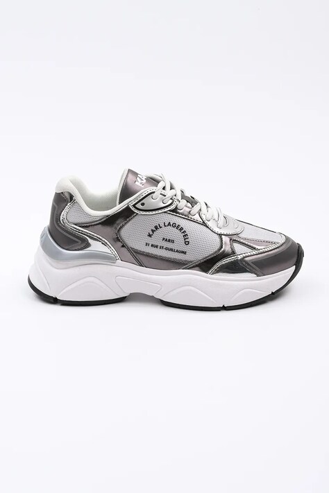 Tenisice Karl Lagerfeld KOMET boja: srebrna, KL65638M