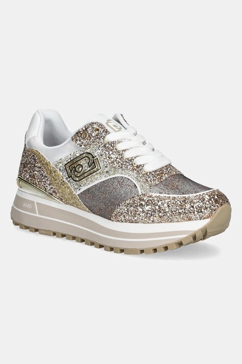 Liu Jo sneakers LIU JO MAXI WONDER 73 culoarea auriu, BA5015TX00700529