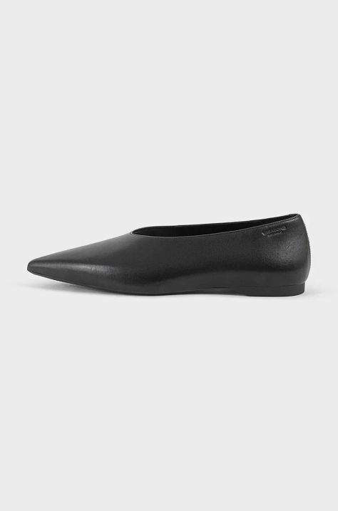 Vagabond Shoemakers balerini de piele HERMINE culoarea negru, 5933-001-20