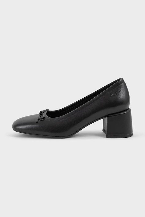 Vagabond Shoemakers pantofi de piele ADISON culoarea negru, cu toc drept, 5939-001-20