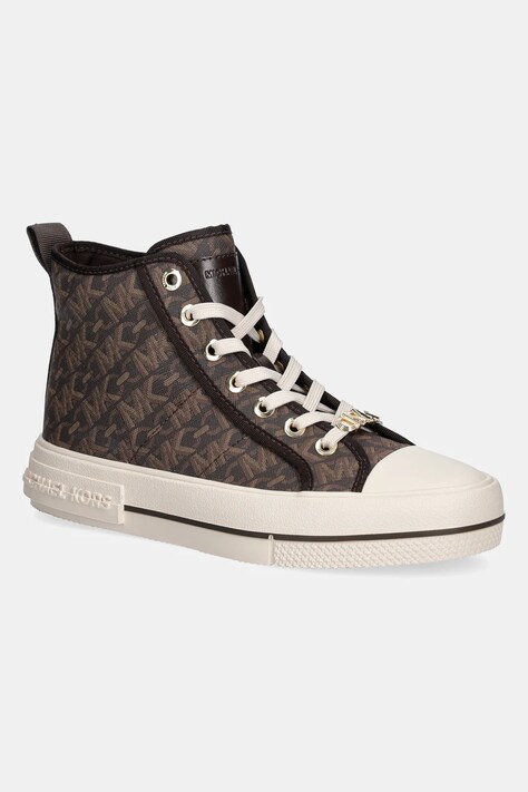 MICHAEL Michael Kors tenisi Evy femei, culoarea maro, 43F4EYFE5B.200