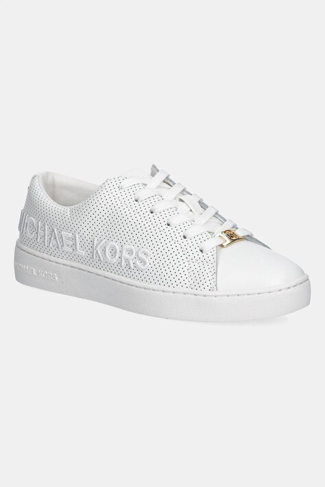 MICHAEL Michael Kors pantofi Keaton femei, culoarea alb, 43R5KEFS1L.085