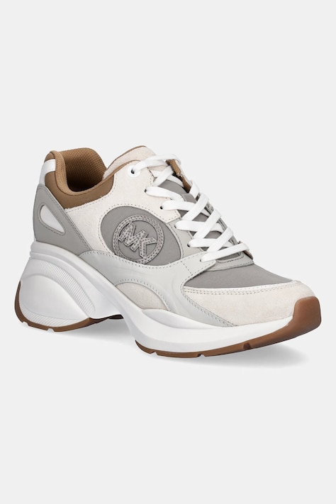 Tenisky MICHAEL Michael Kors Zuma béžová barva, 43R5ZUFS2D.297