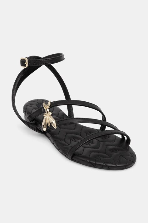 Кожаные сандалии Patrizia Pepe женские цвет чёрный 8X0095 L048 K103