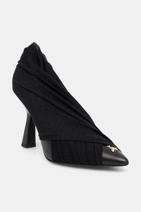 Кожаные туфли Patrizia Pepe цвет чёрный 8Z0042 L048 K103