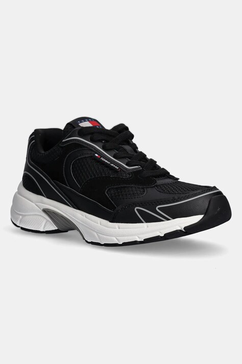 Tommy Jeans sneakers THE CONEY culoarea negru, EN0EN02674