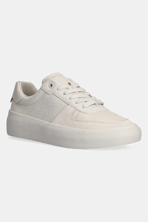 Calvin Klein sneakers VULC LACE UP - MONO culoarea bej, HW0HW02293