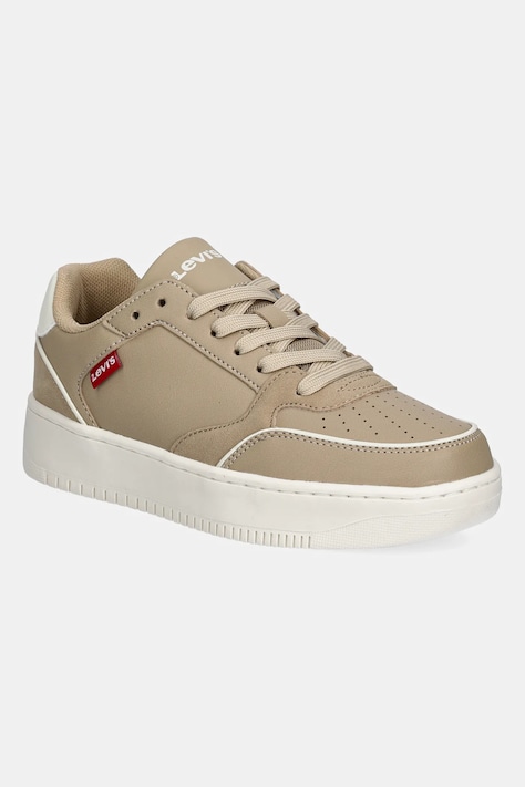 Αθλητικά Levi's PAIGE χρώμα: μπεζ, 235651-23