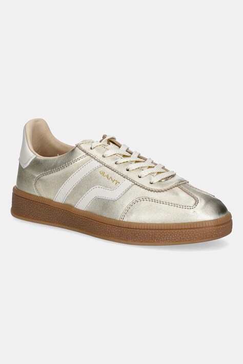 Gant sneakers din piele Cuzima culoarea auriu, 30531955.G26
