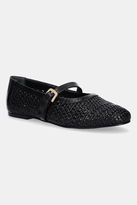Gant balerini de piele Chadii culoarea negru, 30511858.G00