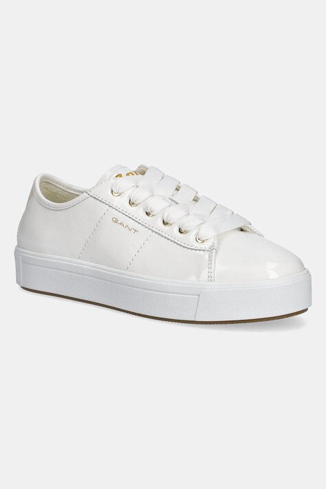 Kožené sneakers boty Gant Avino bílá barva, 30531829.G29