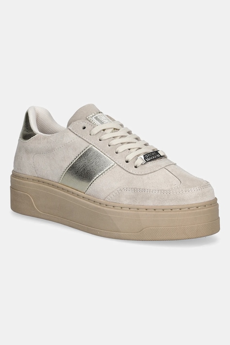 Замшеві кросівки Steve Madden Moxy колір бежевий SM11003414