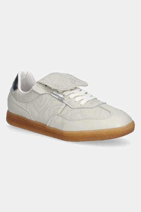 Шкіряні кросівки Steve Madden Eforma колір бежевий SM11003559