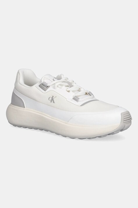 Кросівки Calvin Klein Jeans ATHLEISURE RUNNER LACEUP NT колір білий YW0YW01823
