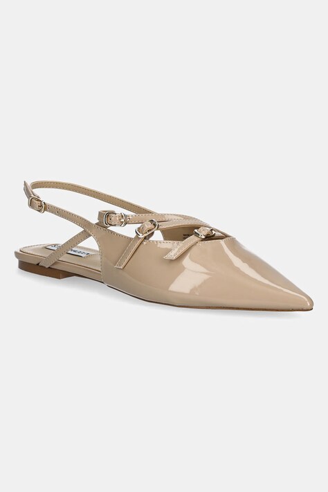 Baleríny Steve Madden Cianna béžová barva, s odkrytou patou, SM11003709