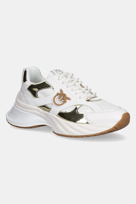 Pinko sneakers Ariel femei, culoarea alb, SS0067 E022 ZIA