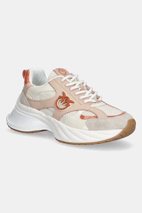 Pinko sneakersy Ariel kolor beżowy SS0067 E023 W4E