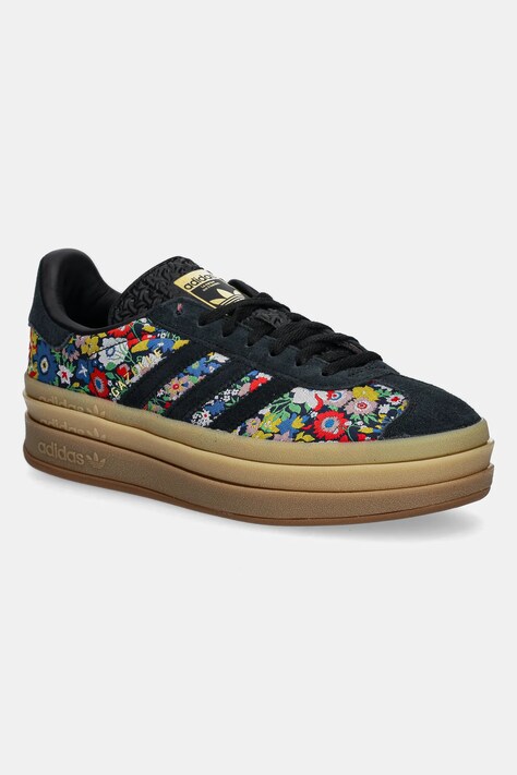 Tenisky adidas Originals Gazelle Bold tmavomodrá barva, JI2572