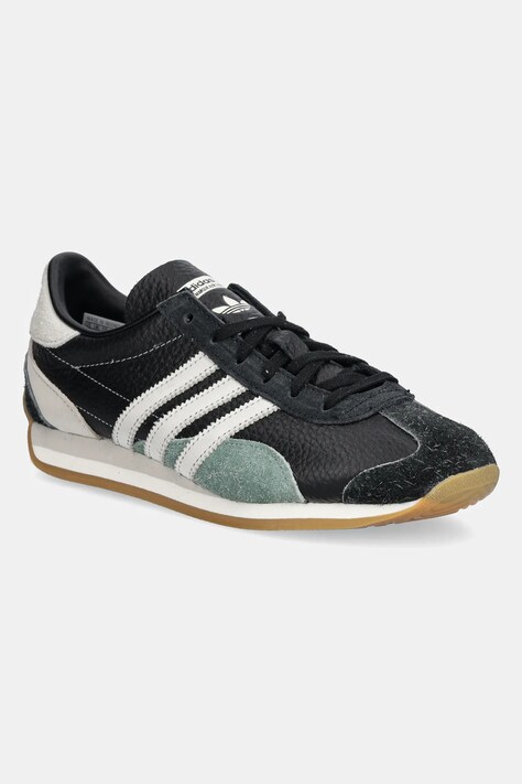 Кожаные кроссовки adidas Originals Country OG цвет чёрный JI2869