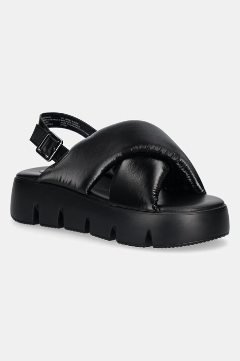Steve Madden sandale Backtrack femei, culoarea negru, cu platforma, SM11003784