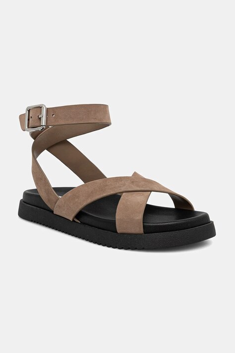 Semišové sandály Steve Madden My Bestie dámské, hnědá barva, SM11003787