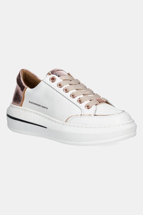 Sneakers boty Alexander Smith Lancaster bílá barva, ASBBLSW1877WCP