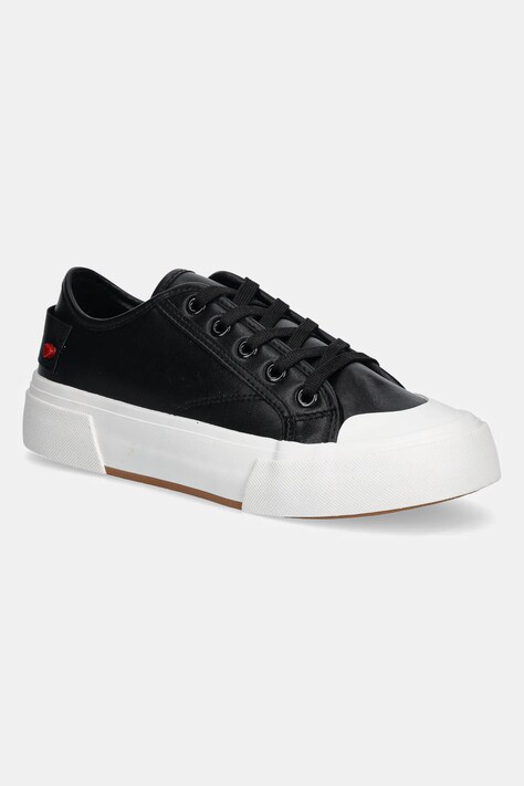 Tenisky Love Moschino černá barva, JA15012G1MIA0000