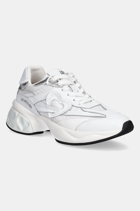 Love Moschino sneakers colore bianco JA15326G1MIQE10A