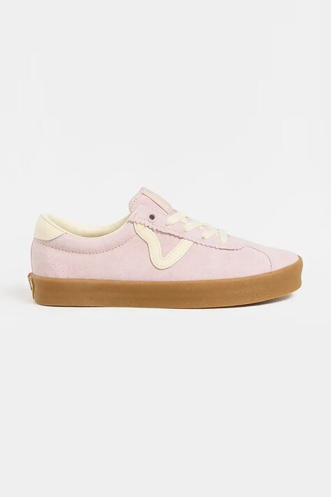 Vans scarpe da ginnastica in camoscio Sport Low colore rosa VN000CQRO3N1