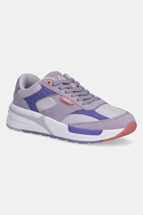 EA7 Emporio Armani sneakers femei, culoarea violet, XK434.X8X240