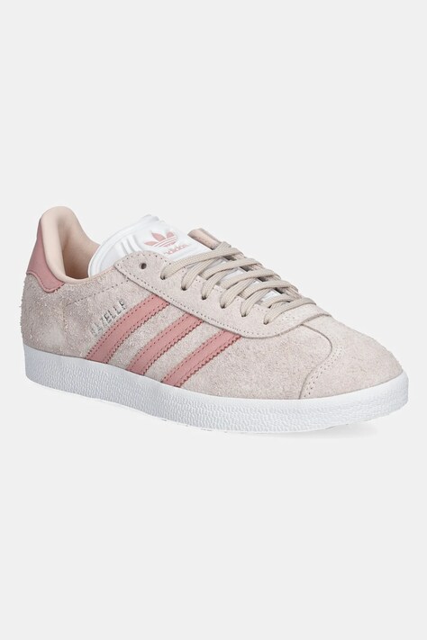 Замшеві кросівки adidas Originals Gazelle колір помаранчевий JH7214